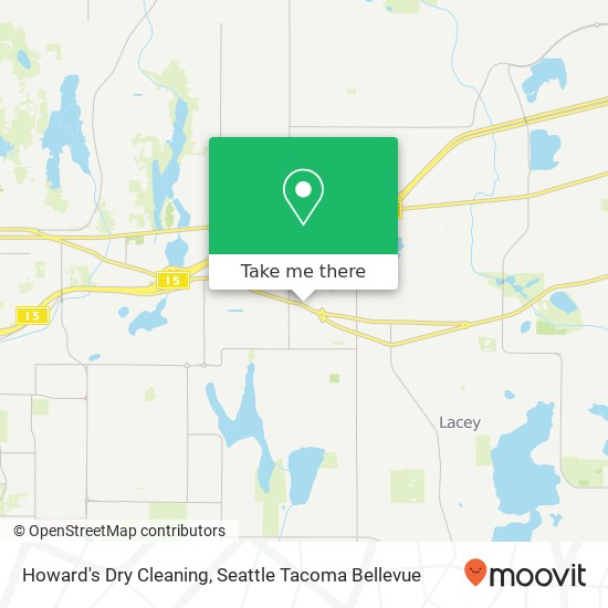 Mapa de Howard's Dry Cleaning