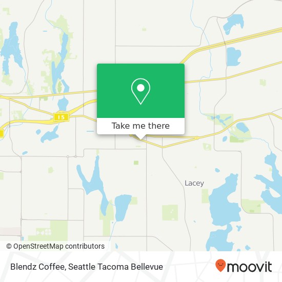 Blendz Coffee map