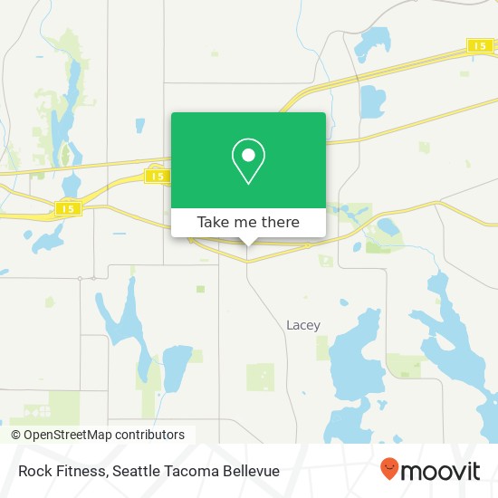 Rock Fitness map