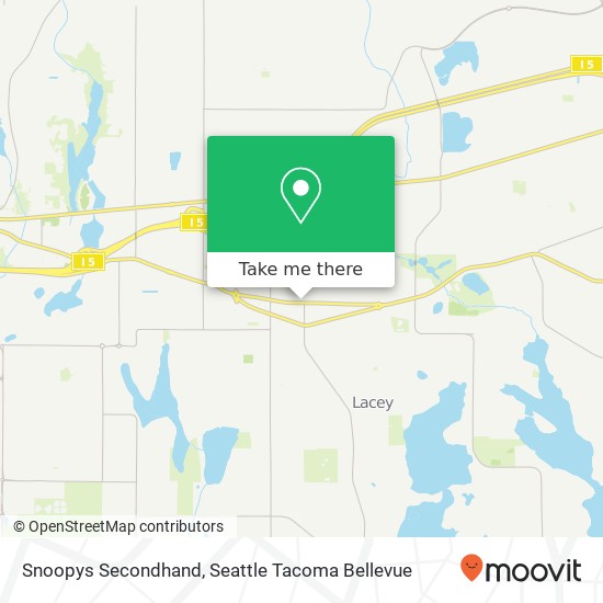 Mapa de Snoopys Secondhand