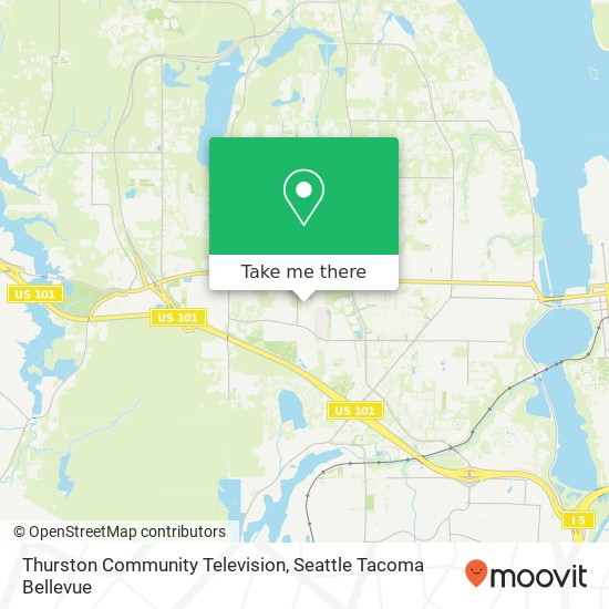 Thurston Community Television map