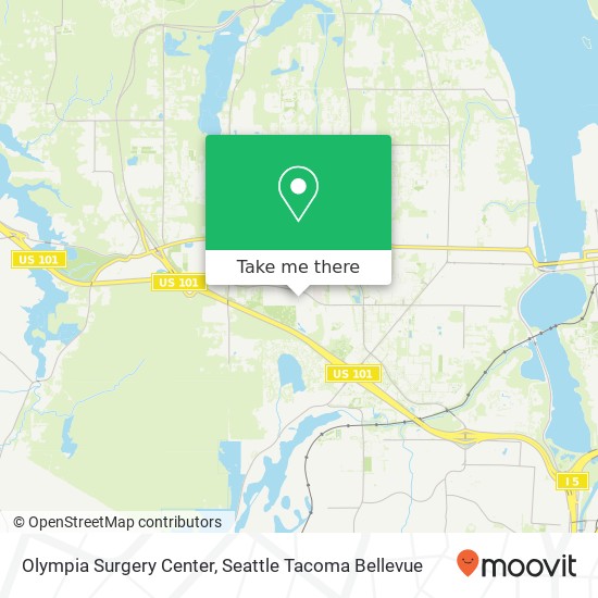 Mapa de Olympia Surgery Center