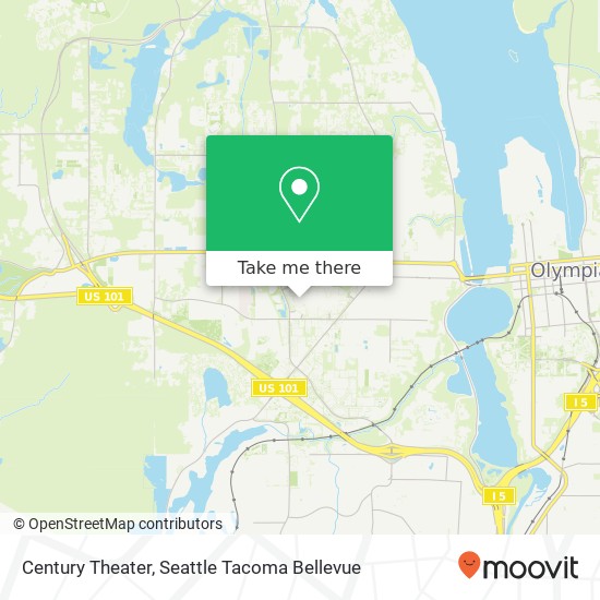 Mapa de Century Theater