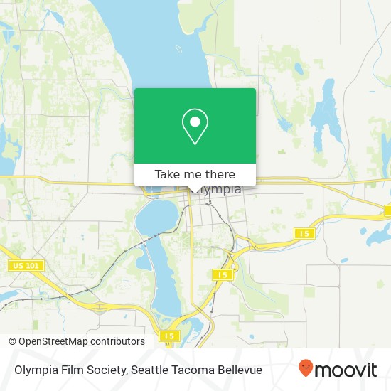 Olympia Film Society map