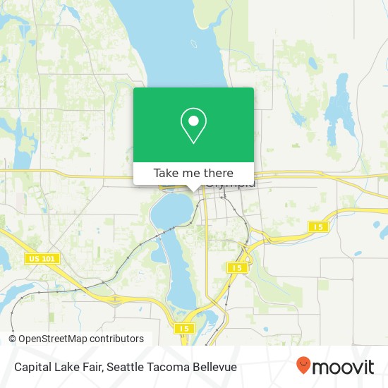 Mapa de Capital Lake Fair