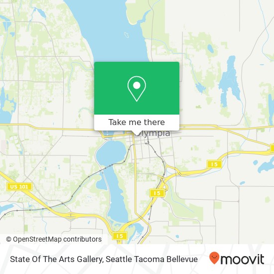 State Of The Arts Gallery map