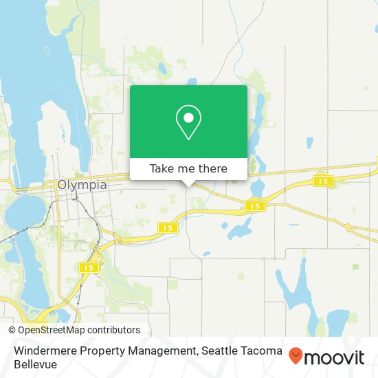 Mapa de Windermere Property Management