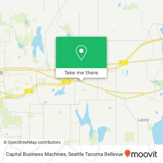 Capital Business Machines map