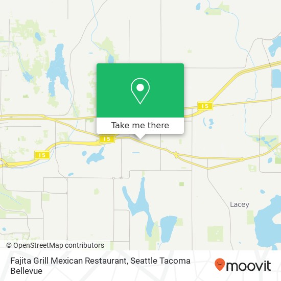 Fajita Grill Mexican Restaurant map