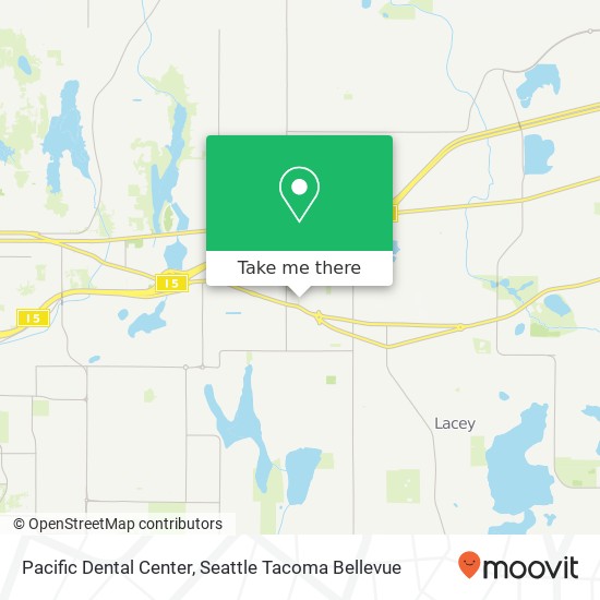 Mapa de Pacific Dental Center