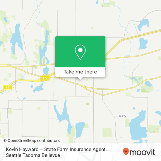 Kevin Hayward – State Farm Insurance Agent map