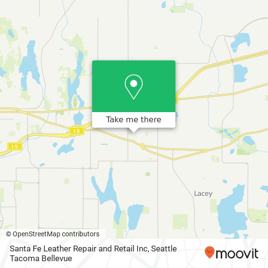 Santa Fe Leather Repair and Retail Inc map