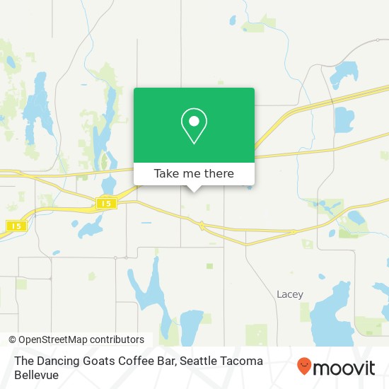 Mapa de The Dancing Goats Coffee Bar