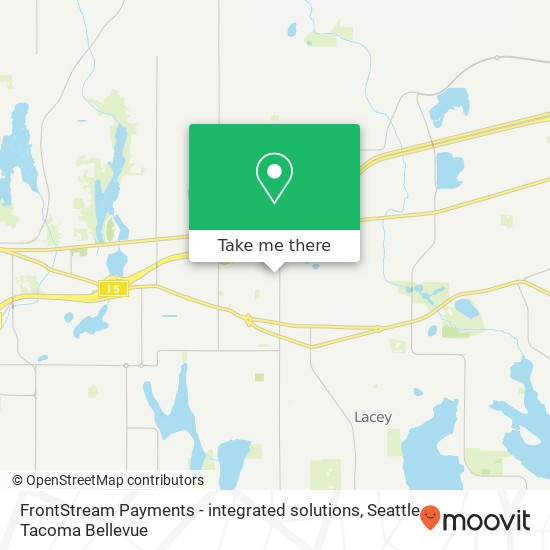 FrontStream Payments - integrated solutions map
