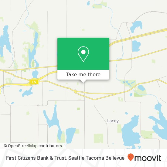 First Citizens Bank & Trust map