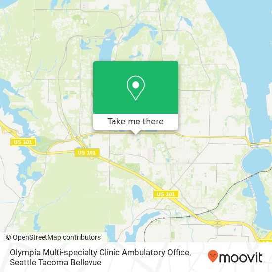 Mapa de Olympia Multi-specialty Clinic Ambulatory Office