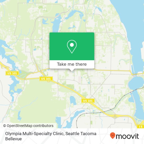 Mapa de Olympia Multi-Specialty Clinic