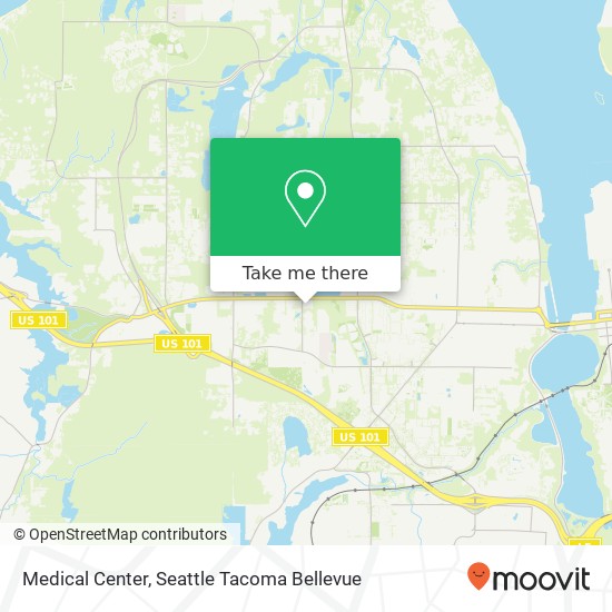 Medical Center map