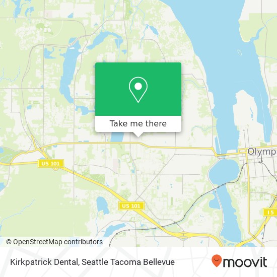 Kirkpatrick Dental map