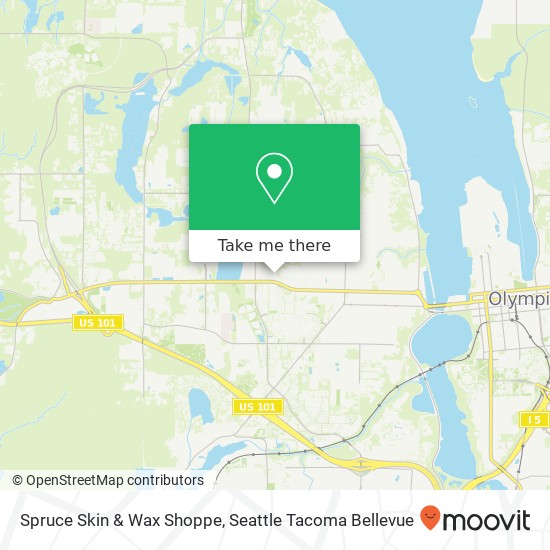 Spruce Skin & Wax Shoppe map