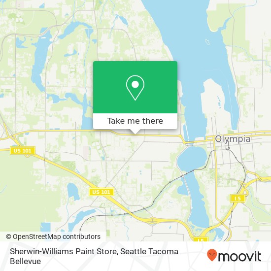 Sherwin-Williams Paint Store map