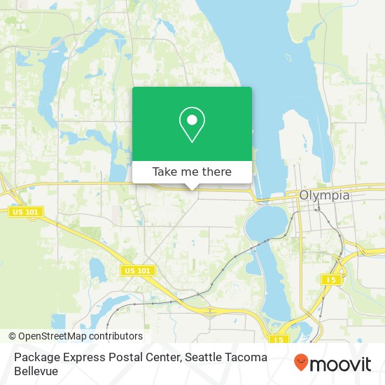 Package Express Postal Center map