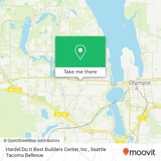 Mapa de Hardel Do It Best Builders Center, Inc.