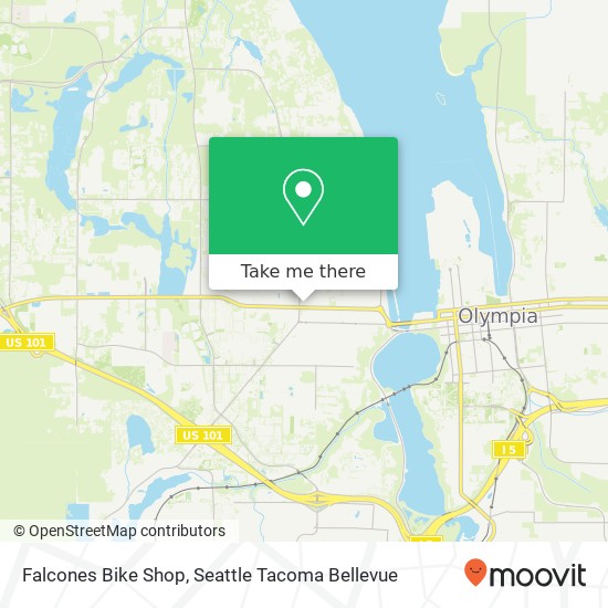 Falcones Bike Shop map