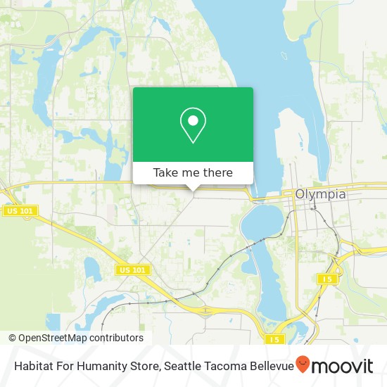 Mapa de Habitat For Humanity Store