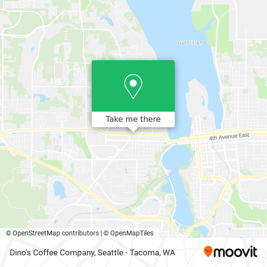 Dino's Coffee Company map