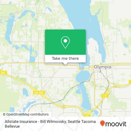 Allstate Insurance - Bill Wilmovsky map