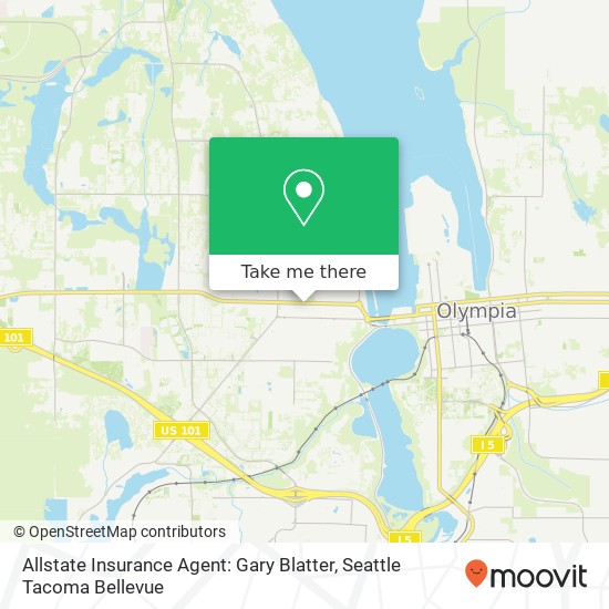Mapa de Allstate Insurance Agent: Gary Blatter