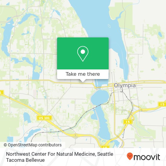 Mapa de Northwest Center For Natural Medicine