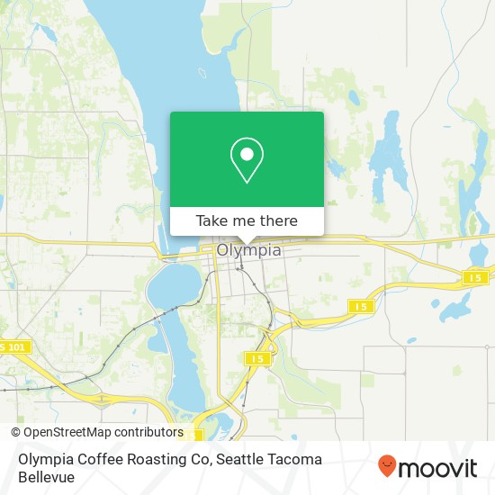 Mapa de Olympia Coffee Roasting Co
