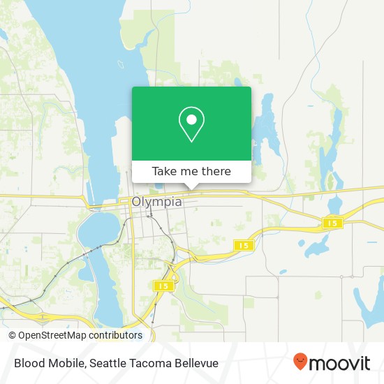 Mapa de Blood Mobile