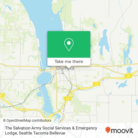 Mapa de The Salvation Army Social Services & Emergency Lodge