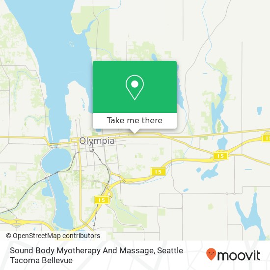 Mapa de Sound Body Myotherapy And Massage