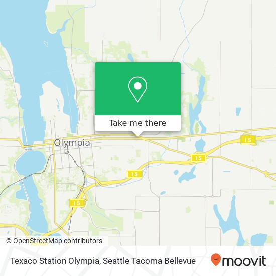 Mapa de Texaco Station Olympia