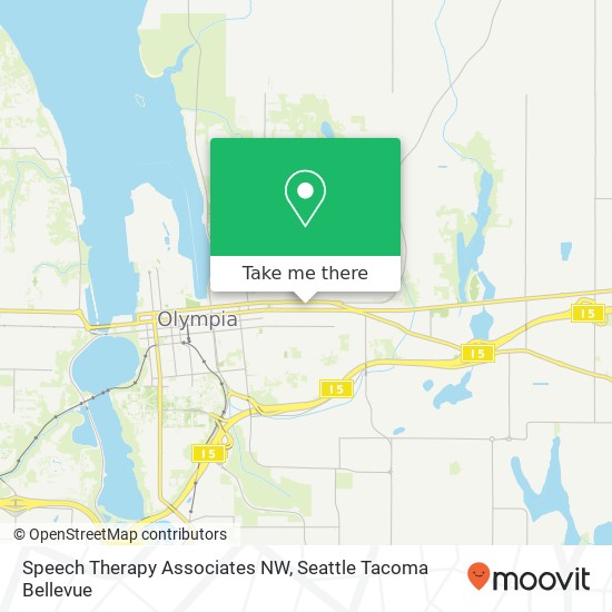 Speech Therapy Associates NW map