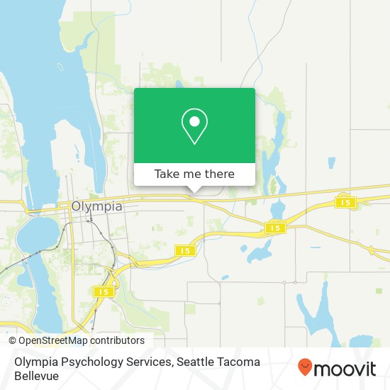 Olympia Psychology Services map