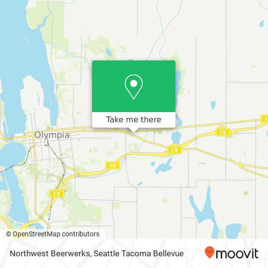Northwest Beerwerks map