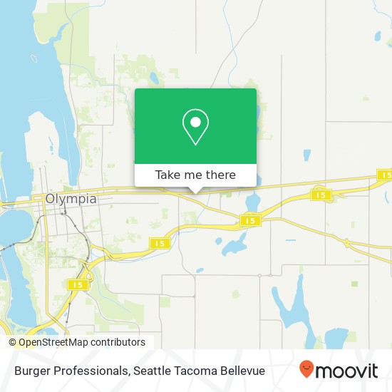 Mapa de Burger Professionals