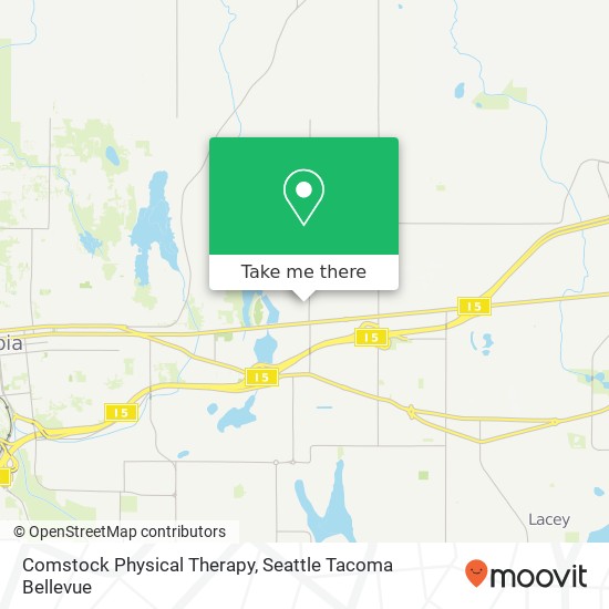 Mapa de Comstock Physical Therapy