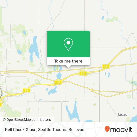 Kell Chuck Glass map