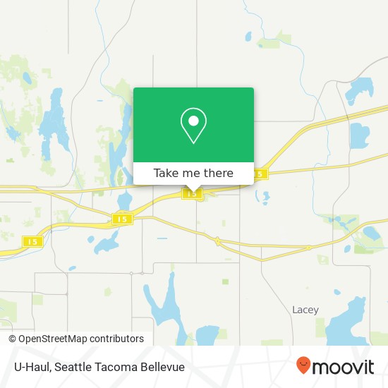 Mapa de U-Haul