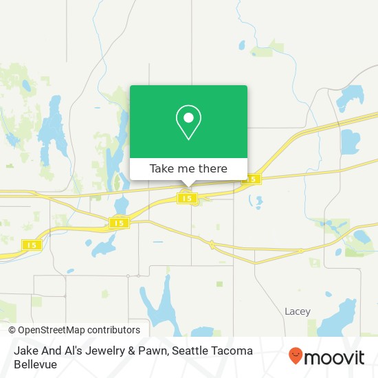 Jake And Al's Jewelry & Pawn map