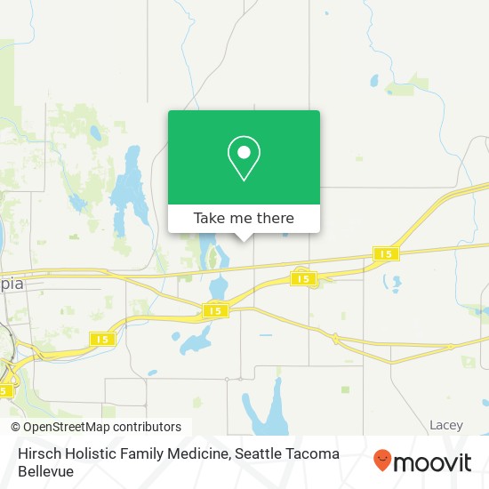 Hirsch Holistic Family Medicine map