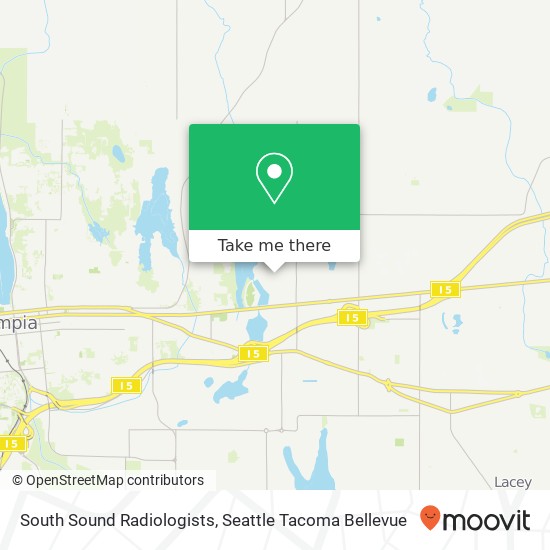 South Sound Radiologists map