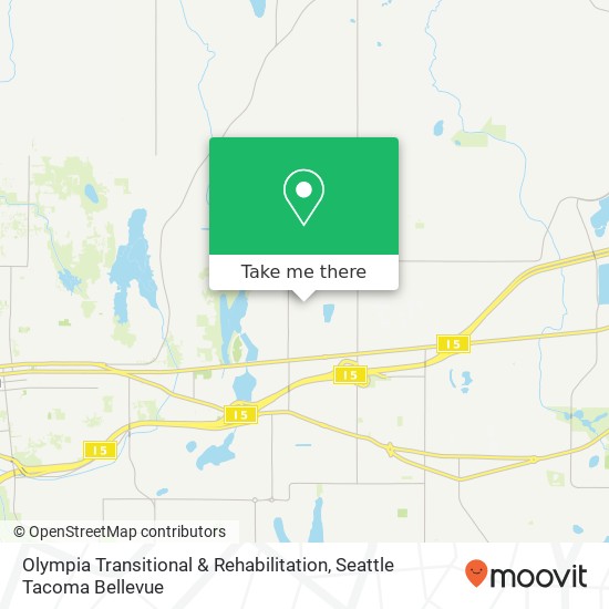 Mapa de Olympia Transitional & Rehabilitation