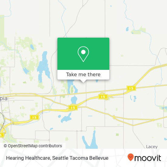 Hearing Healthcare map